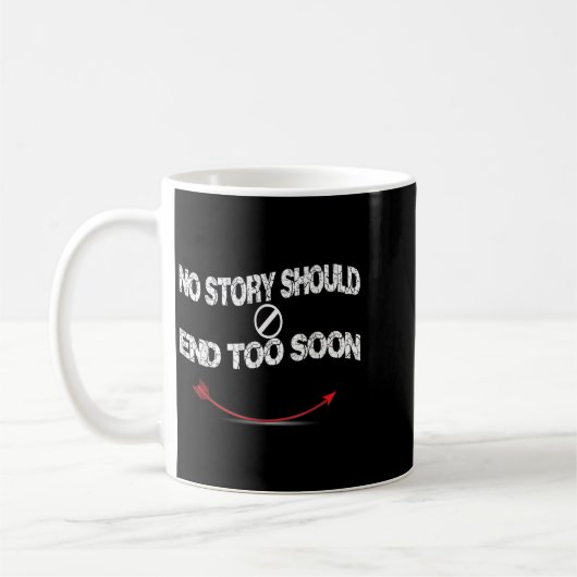 Mug Suicide Prevention Awareness ,no Story Should End (Gauche)