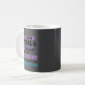 Mug Suicide Prevention Wear Teal Purple Someone Meant  (Devant gauche)