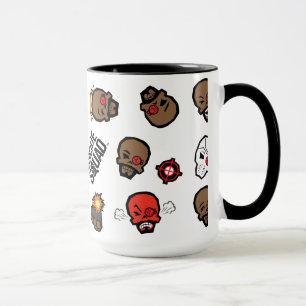 Mug Suicide Squad   Deadshot Emoji Pattern