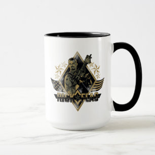 Mug Suicide Squad   Rick Flag Badge