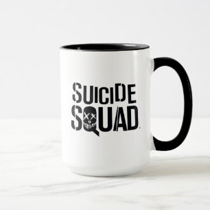 Mug Suicide Squad   White Logo
