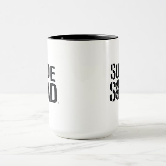 Mug Suicide Squad | White Logo (Centre)