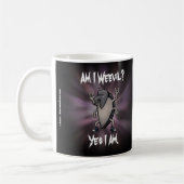 Mug Suis-je Webad Funny Heavy Metal (Gauche)
