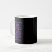 Mug Suis La Conscience De La Tempête De La Fibromyalgi (Devant gauche)