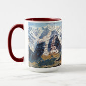 Mug " Suisse : 2021 - Jungfrau Panorama ... (Gauche)