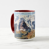Mug " Suisse : 2021 - Jungfrau Panorama ... (Devant gauche)
