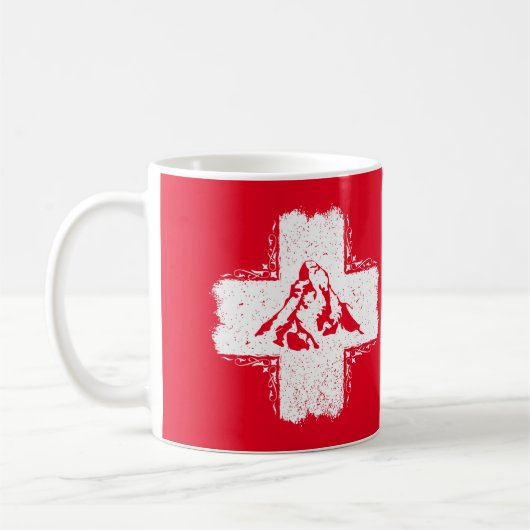 Mug Suisse Alpes Matterhorn - Suisse (Gauche)