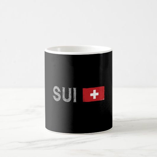 Mug Suisse Football Fan Shirt Drapeau Suisse (Centre)