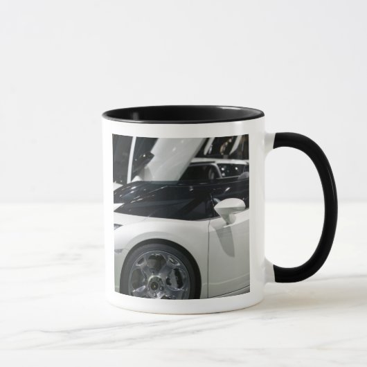 Mug SUISSE, GENÈVE : 75e édition annuelle de l'Auto-au (Droite)