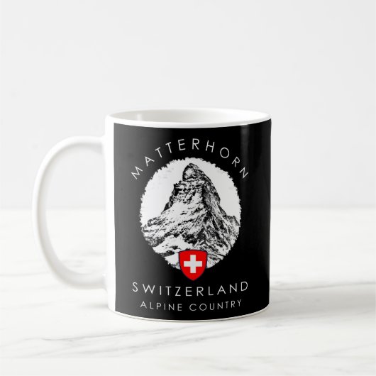 Mug Suisse Matterhorn Xo4U Original (Gauche)