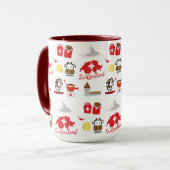 Mug Suisse - Suisse Icônes Souvenir (Devant gauche)