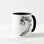 Mug Suite de violoncelle de J.S.Bach (Devant droit)