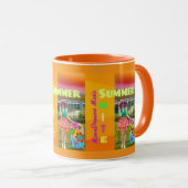 Mug Suite d'été (Devant droit)