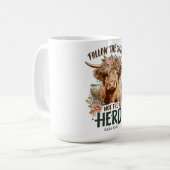 Mug Suivez la parole, pas le troupeau (Devant gauche)