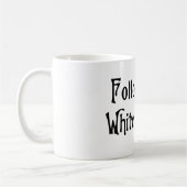 Mug Suivez le lapin blanc (Gauche)