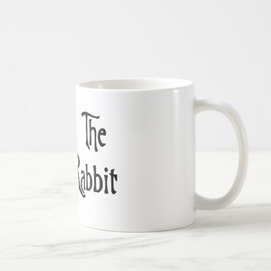 Mug Suivez le lapin blanc (Droite)