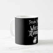 Mug Suivez le lapin blanc (Devant gauche)