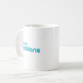 MUG SUIVEZ LES LESBIENNES (Devant gauche)