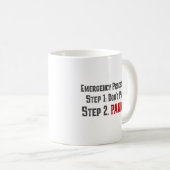Mug Suivez toujours les procédures appropriées de (Devant droit)