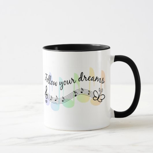 Mug Suivez vos rêves (Droite)