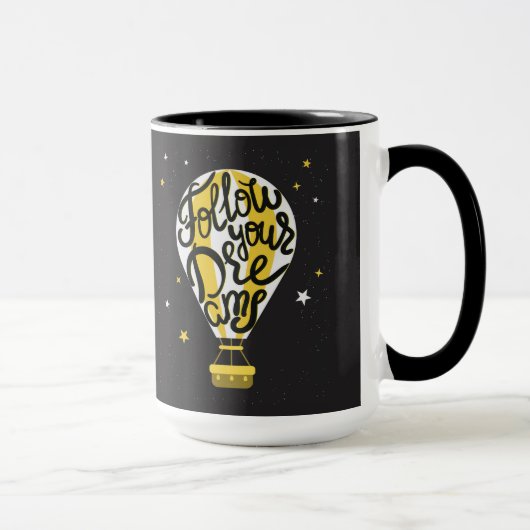 Mug Suivez votre ballon de rêves (Droite)