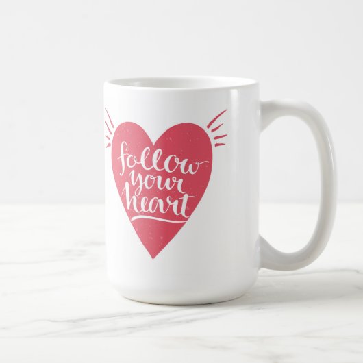 Mug Suivez votre coeur (Droite)