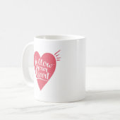 Mug Suivez votre coeur (Devant gauche)
