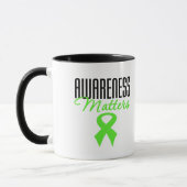 Mug Sujets de conscience de la maladie de Lyme (Gauche)