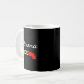 Mug Sulmona Italy Flag Italia Souvenir Gift Matching I (Devant gauche)