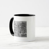 Mug Sultan Ahmed III distribuant l'argent (Devant gauche)