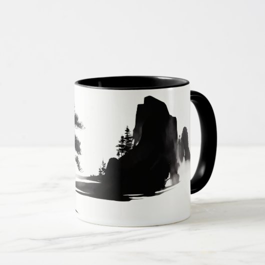 Mug Sumi-e. n° 1 (Devant droit)