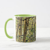 Mug Summer Aspen Tree Woodland Violet Green Coffee (Gauche)