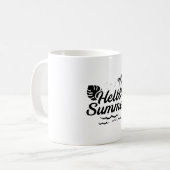 Mug Summer Beach Vacances Surf Mer Soleil Drôle Idée c (Devant gauche)