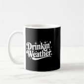 Mug Summer Break Vibes Quote Day Drinking Weather Sayi (Gauche)