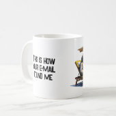 Mug Summer chill vibes Sloth (Devant gauche)