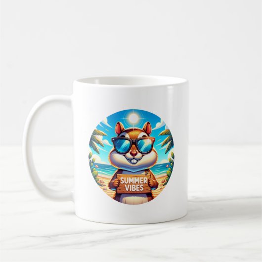 Mug Summer Chipmunk (Gauche)