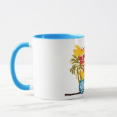 Mug Summer Fun Beach Famille Retrouvailles Personnalis (Gauche)