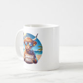 Mug Summer Highland Cow (Devant gauche)