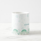 Mug Summer Pearl Watercolor Ocean Design (Centre)
