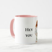 Mug Summer Red Hair Lady Hey Vous Citez (Devant gauche)