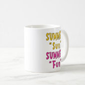 Mug Summer Sun Summer Fun (Devant droit)
