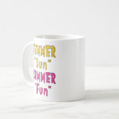 Mug Summer Sun Summer Fun (Devant gauche)