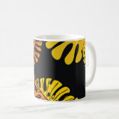 Mug Summer Tropical Feuille Design Vintage (Devant droit)