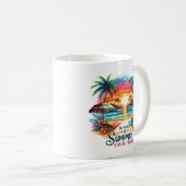 Mug Summer Vibes Brushstroke Beach Sunset-34626 (Devant droit)