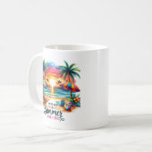 Mug Summer Vibes Brushstroke Beach Sunset-34626 (Devant gauche)