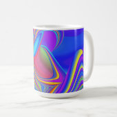 Mug Summerfeel, Rainbowart 3D Abstrait (Devant droit)