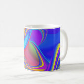 Mug Summerfeel, Rainbowart 3D Abstrait (Devant droit)