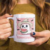Mug Summerween Cute Ghose Watermelon Summer