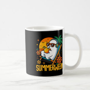 Mug Summerween Drôle Fantôme Halloween Summer Beach Vi