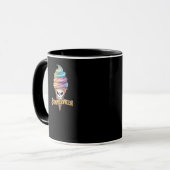 Mug Summerween IceCream Skeleton classique mème (Devant gauche)